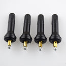 4 Pieces 60mm Car TPMS Snap In Tire Valve Stems For Buick Lacrosse Enclave Encore Black