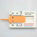 Tyre Tread Depth Gauge Tyre Depth Car Van Wheel 20mm Measuring Gauge Tool