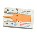 Tyre Tread Depth Gauge Tyre Depth Car Van Wheel 20mm Measuring Gauge Tool