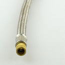 1 Pair Stainless Steel 7''/180mm Tire Tyre Valve Extension Adaptors Heavy Duty