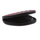 20 CD DVD Round Carry Case Disc Storage Holder CD Sleeve Wallet - Red+Black