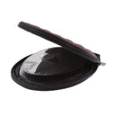 20 CD DVD Round Carry Case Disc Storage Holder CD Sleeve Wallet - Red+Black