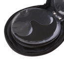 20 CD DVD Round Carry Case Disc Storage Holder CD Sleeve Wallet - Red+Black