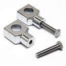 2 Pieces Motorcycle HandleBar Riser Mount Clamp 25MM 1'' For Kawasaki Yamaha