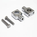 2 Pieces Motorcycle HandleBar Riser Mount Clamp 25MM 1'' For Kawasaki Yamaha