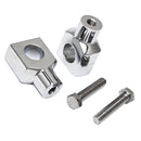 2 Pieces Motorcycle HandleBar Riser Mount Clamp 25MM 1'' For Kawasaki Yamaha