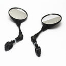 Motorcycle Scooter Street Bikes 22mm Handlebar Rear View Side Mirrors Wear Resistant