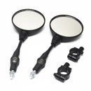 Motorcycle Scooter Street Bikes 22mm Handlebar Rear View Side Mirrors Wear Resistant