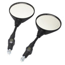 Motorcycle Scooter Street Bikes 10mm Screw Handlebar Rear View Side Mirrors Wear Resistant