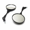 Motorcycle Scooter Street Bikes 10mm Screw Handlebar Rear View Side Mirrors Wear Resistant