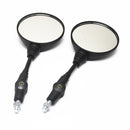 Motorcycle Scooter Street Bikes 10mm Screw Handlebar Rear View Side Mirrors Wear Resistant