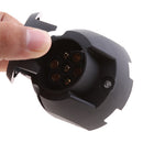 Trailer Truck Vehicle End 7Pin Round Socket 7 Pole RV Trailer Plug Connector