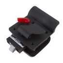 Black RV Camper Trailer Motorhome Paddle Door Lock Latch Handle Knob Deadbolt