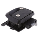 Black RV Camper Trailer Motorhome Paddle Door Lock Latch Handle Knob Deadbolt