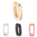 Aluminum Car Remote Key Fob Holder Case Cover with Key Chain for Nisan Venucia T90 Gold