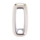 Car Remote Flip Key Cover Case Skin Protection for Nisan Venucia T90 Silver