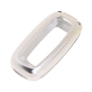 Car Remote Flip Key Cover Case Skin Protection for Nisan Venucia T90 Silver
