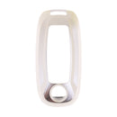 Car Remote Flip Key Cover Case Skin Protection for Nisan Venucia T90 Silver