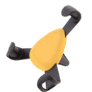 Replacement Car Air Vent Mount Holder Cradle Stand Bracket For Phone GPS - Yellow