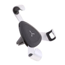 360Â° Rotating Car Air Vent Mount Cradle Holder Bracket for Mobile / Cell Phone GPS - Silver