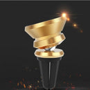 360 Degree Rotated Car Air Vent Magnetic Phone Mount Holder Bracket Golden