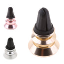 360 Degree Rotated Car Air Vent Magnetic Phone Mount Holder Bracket Golden
