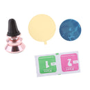 Cell Phone GPS Tablet Air Vent Magnetic Car Mount Cradle Holder Stand Rose Golden