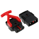 Plug with Red Handle - 80 AMP - Battery Connector