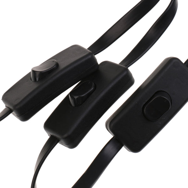 1 to 3 OBD2 Male to Female Splitter Extension Cable Connector With Switch