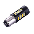 2 Pieces 1157 42SMD 2835 LED White / Amber Switchback Turn Signal light Lamp