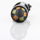 2 Pieces Auto Car 3157 2835 42-SMD LED Turn Signal Light Dual Color White+Amber