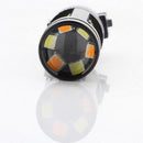 2 Pieces Auto Car 3157 2835 42-SMD LED Turn Signal Light Dual Color White+Amber