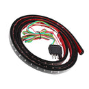 60" Flexible Truck LED Tailgate Light Bar Signal Brake Back Up Reverse Light