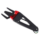 Universal LED Motorcycle Motorbike Tail & Brake Number License Plate Bracket