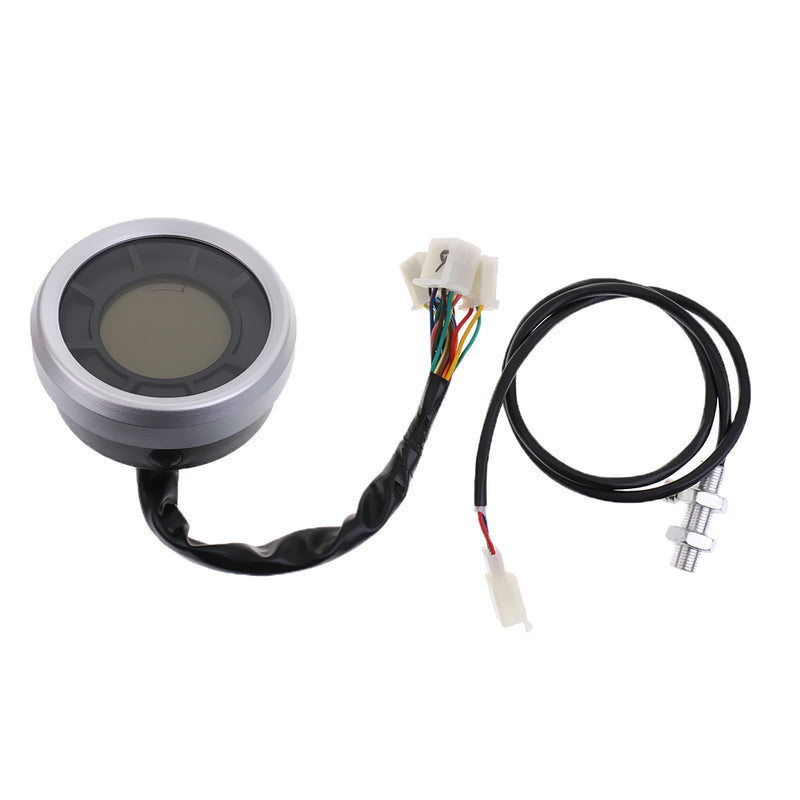 1-4 Cylinders Motorcycle 12000RPM LCD Speedometer&Odometer&Tachometer 95mm