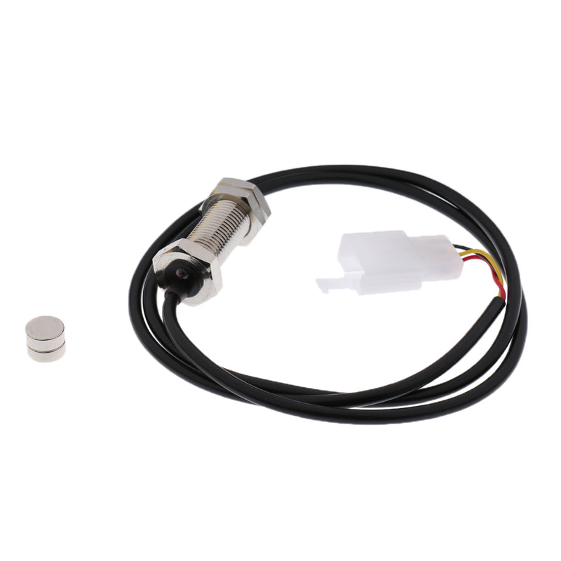 1-4 Cylinders Motorcycle 12000RPM LCD Speedometer&Odometer&Tachometer 90mm