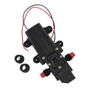 12V 60W 4.5L/min 100PSI 10mm Inlet/Outlet Diaphragm Water Self Priming Pump Car Truck Washing