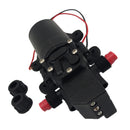 12V 60W 4.5L/min 100PSI 10mm Inlet/Outlet Diaphragm Water Self Priming Pump Car Truck Washing
