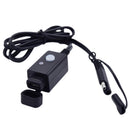 Motorcycle USB Port Charger With Switch LED Indicator