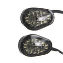 1 Pair LED Turn Light Blinker Lamp Smoked Lens Wear Resistant for Yamaha YZF-R1 2002-2014 YZF-R6 2003-2005