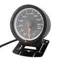 Replacement Car DIA 2.39'' 60mm Red LED Oil Temperature Point Gauge Meter