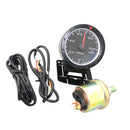 Replacement 60mm Car Oil Pressure Gauge with Sensor &Mount Bracket 0~1000KPA