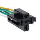 10 Pieces Car Pre Wired 5 Pin Relay Mounting Base Socket Holder 12V 24V 40Amp