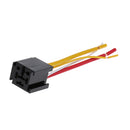 10 Pieces Car Automotive Truck 4 Pin 12V 80 Amp SPDT Relay Harness Socket