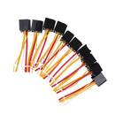 10 Pieces Car Automotive Truck 4 Pin 12V 80 Amp SPDT Relay Harness Socket