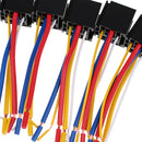 10Pcs Car Motor 12V 80A AMP Duty Relay Harness Socket 5Pin 5 Wire