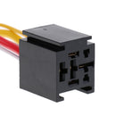 10Pcs Car Motor 12V 80A AMP Duty Relay Harness Socket 5Pin 5 Wire