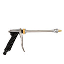 High Pressure Water Sprayer Car Wash Gun Brass Hose Long Rod Nozzle Spraying Tool