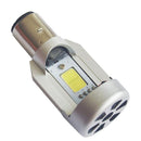 Universal Motorcycle White Headlight LED Hi/Lo Beam Front Light Bulb Lamp