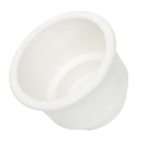Boat Plastic White Recessed Cup Drink Holder for Marine Yacht Truck RV